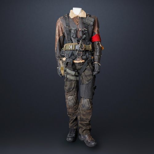 Terminator Salvation - John Connor's (Christian Bale) Screen-Matched Distressed Leather Jacket Costume