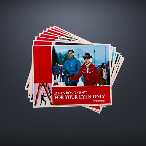 For Your Eyes Only Lobby Card Set