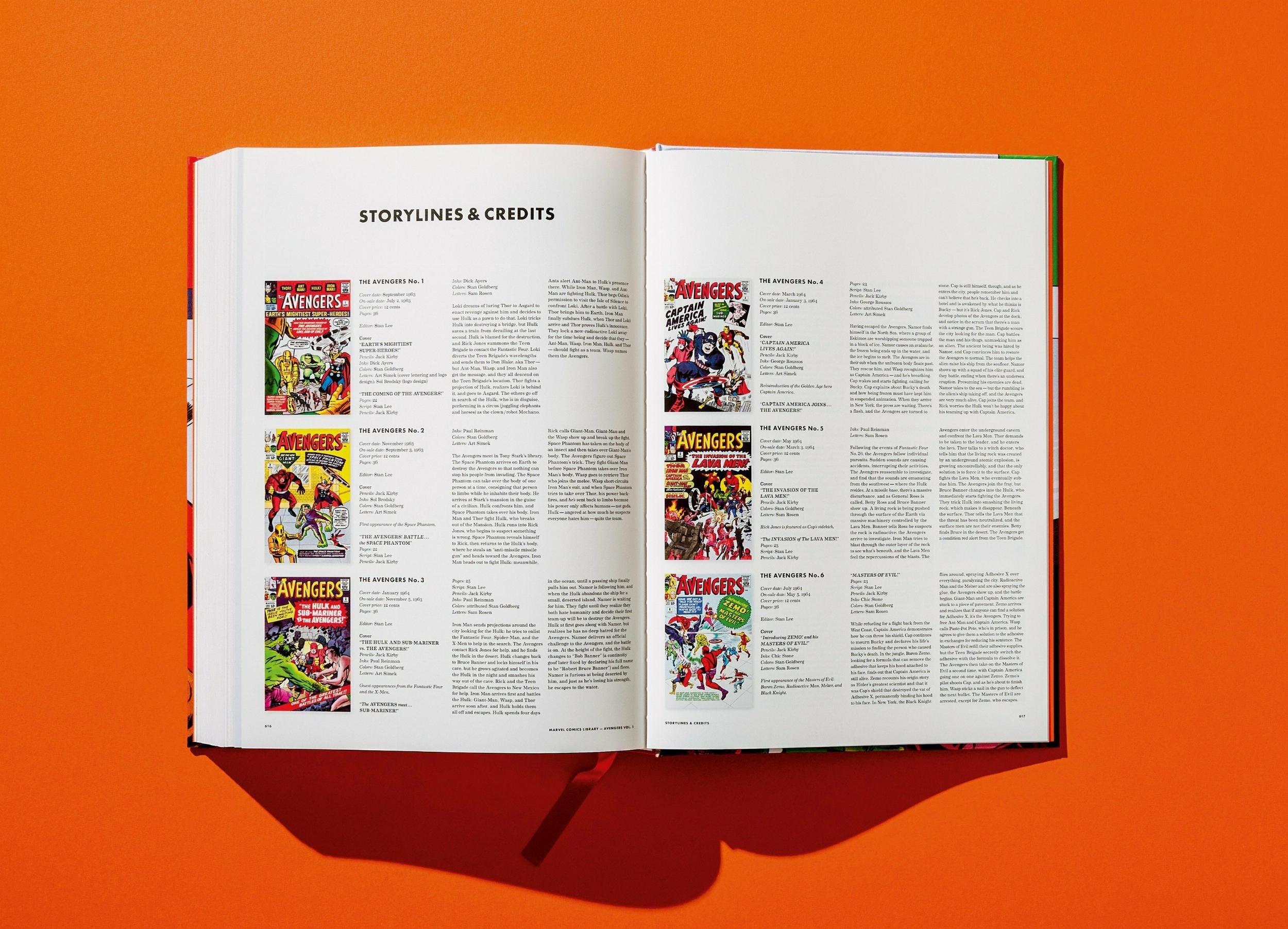 Marvel Comic Library Marvel Comics Library. Avengers. Vol. 1. 1963–1965 - By Taschen