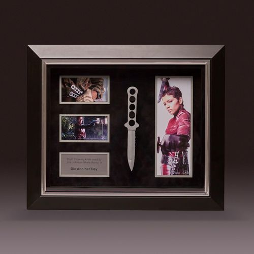 Die Another Day: Halle Berry's "jinx" Prop Throwing Knife