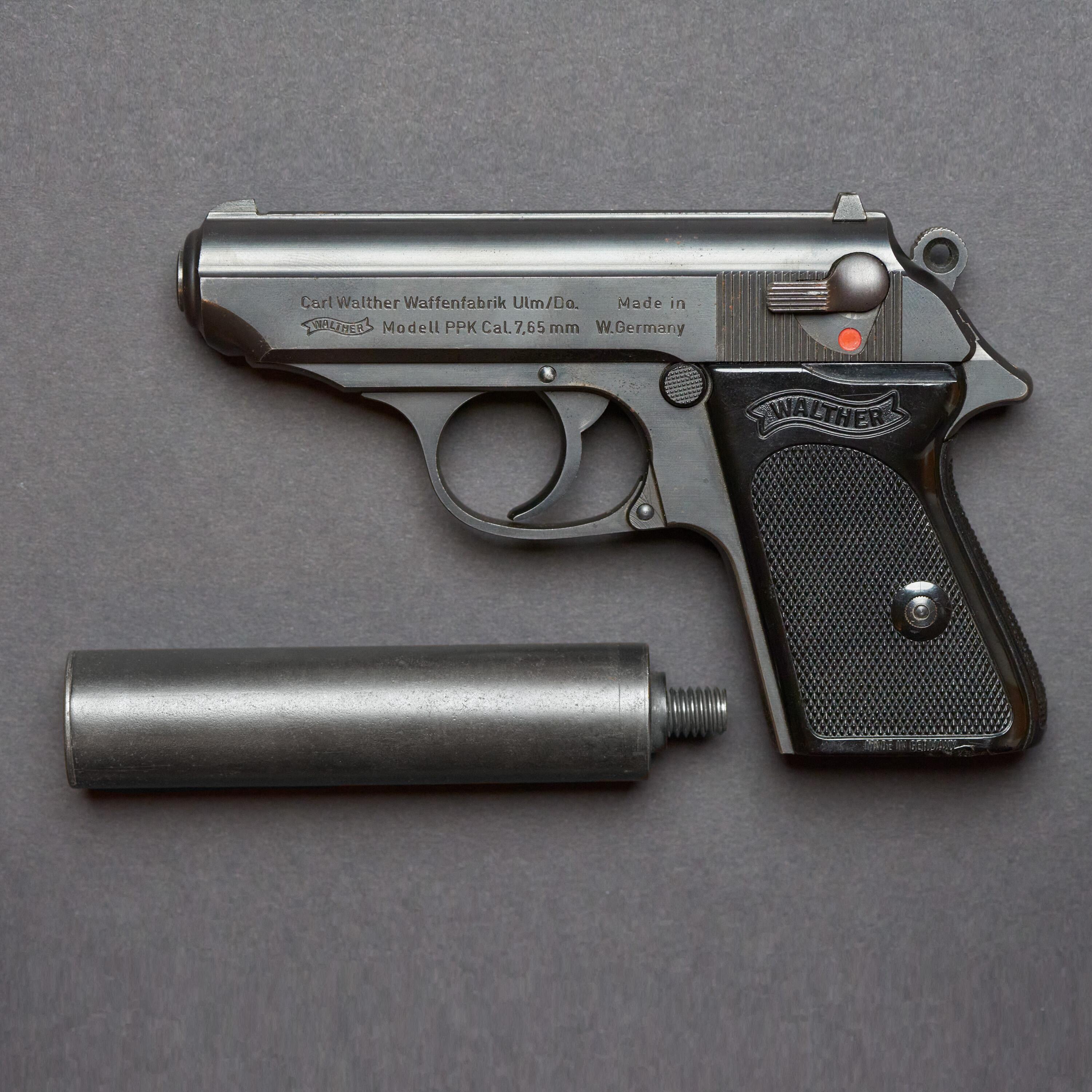 An Original Screen-Used Walther PPK for James Bond (Pierce Brosnan) for Goldeneye (1995) - curated by Kudos Memorabilia Ltd
