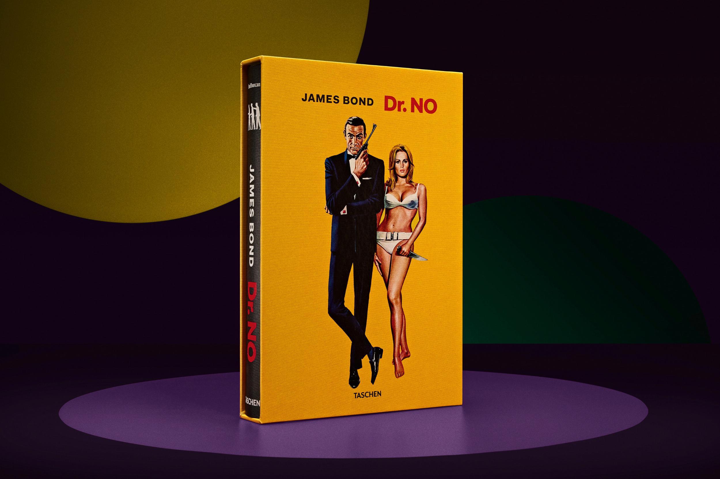 A prestige coffee-table book by Taschen, celebrating the first James Bond movie, Dr. No, released in1962.