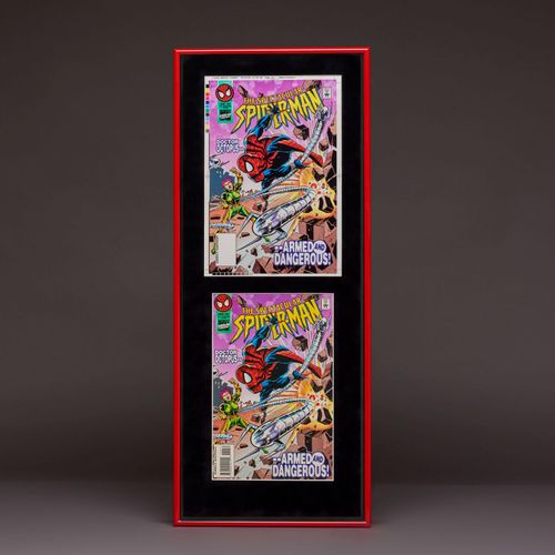 Spider Man Armed And Dangerous 'Doctor Octopus' Comic Book Production Art Display - 1995