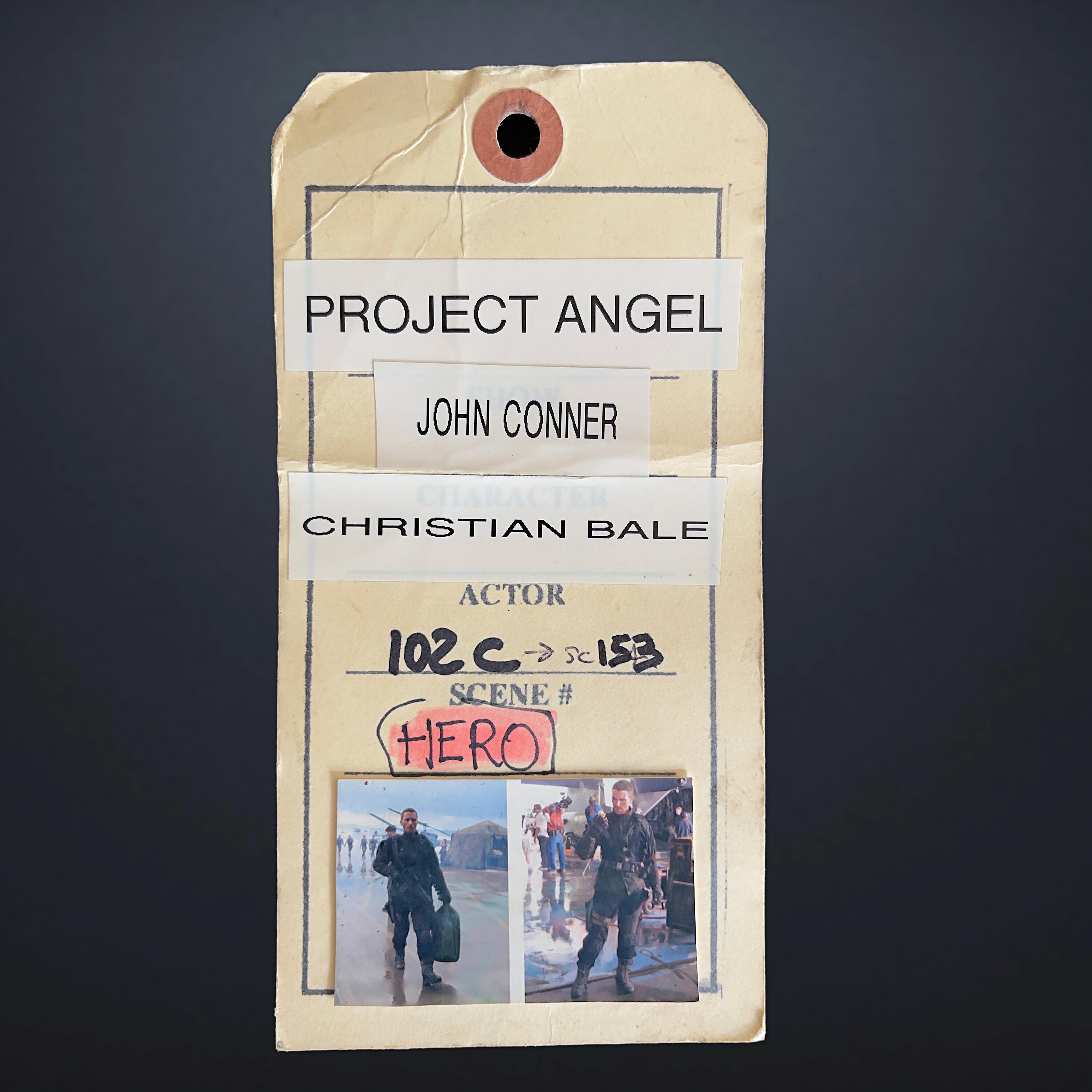Terminator Salvation - John Connor's (Christian Bale) Production Tag (front)