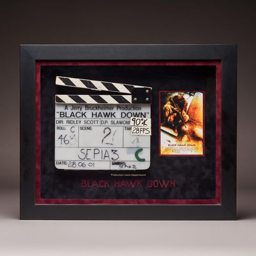 Black Hawk Down: Original Production-Used Clapperboard