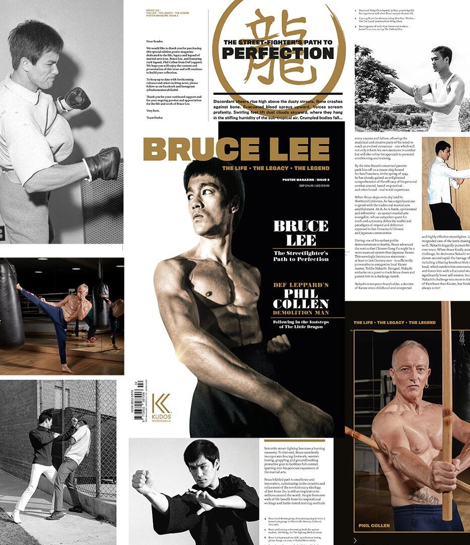 Bruce Lee The Life, The Legacy, The Legend - Issue 1, content glimpse