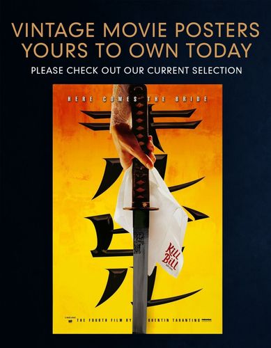 Genuine Vintage Movie Posters for Sale