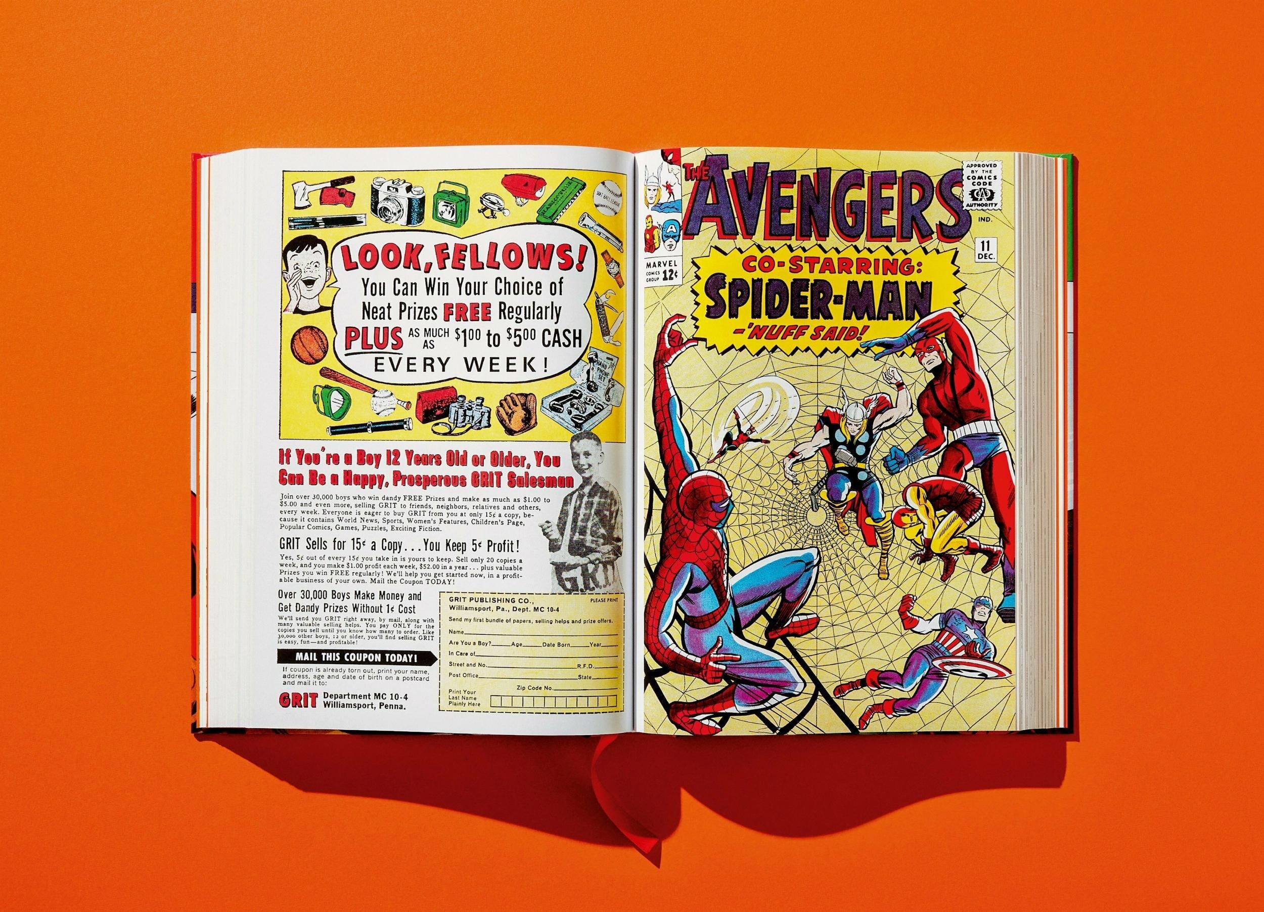 Marvel Comic Library Marvel Comics Library. Avengers. Vol. 1. 1963–1965 - By Taschen