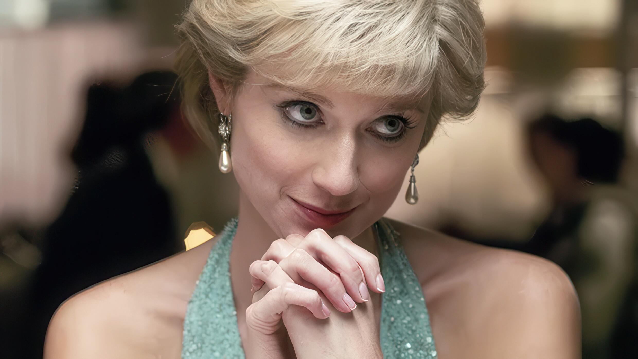 Elizabeth Debicki in the role of Diana, Princess of Wales, for the Netflix series, The Crown