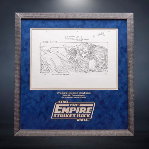Star Wars Episode V: The Empire Strikes Back - Signed Storyboard