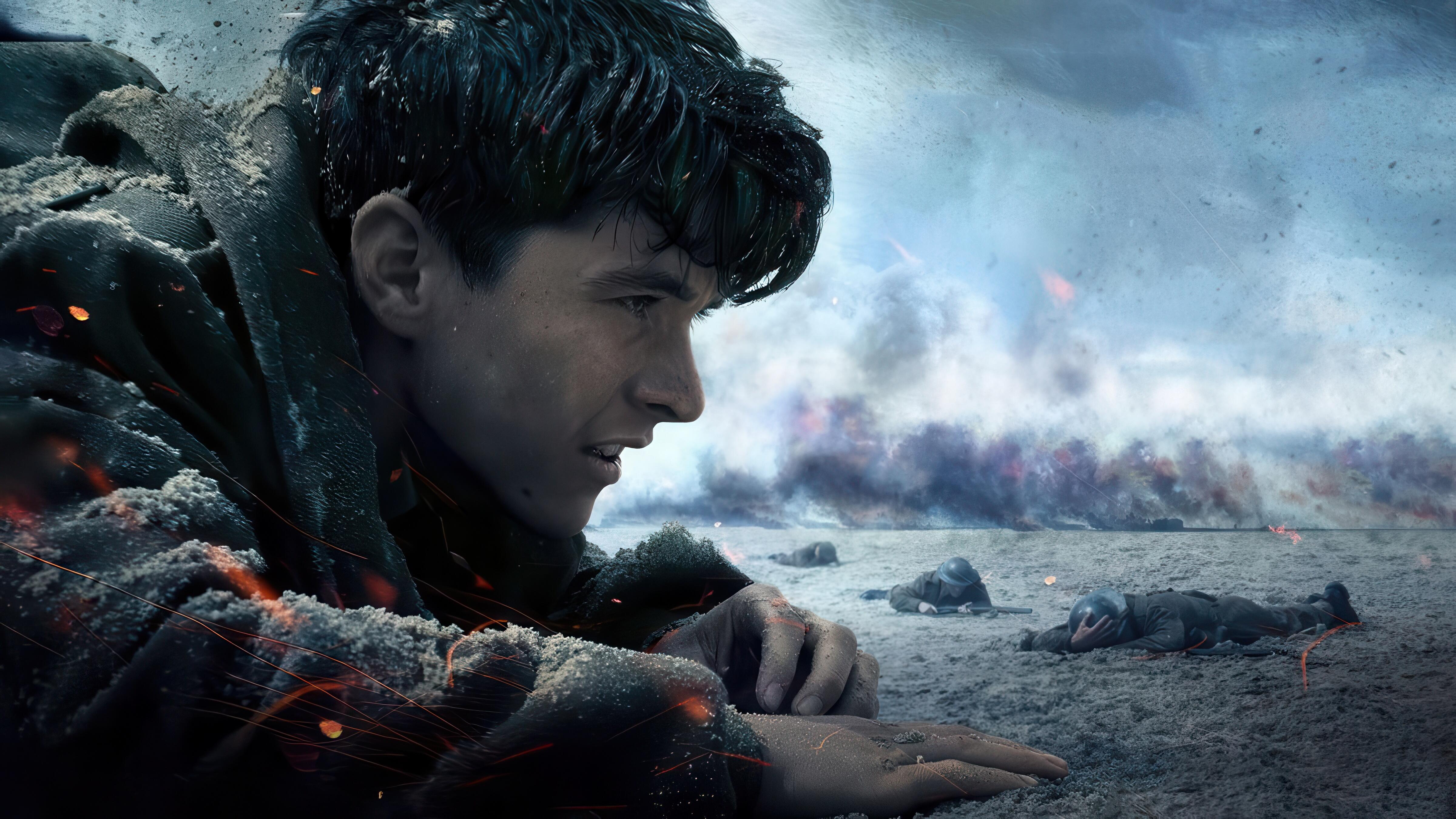 A Publicity Image for Dunkirk The Movie (2017), directed by Christopher Nolan