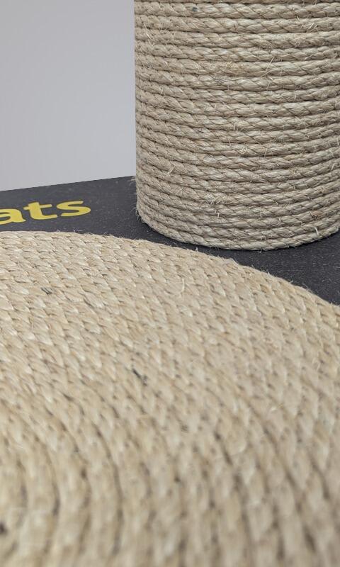 The 'ScratchyCats' Giant Cat Scratching Post in Stock