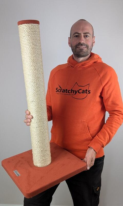 Choose your own colour cat scratching post