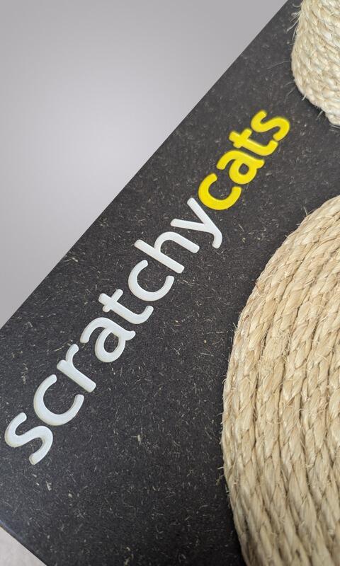 'ScratchyCats' Regular Cat Scratching Post in Stock