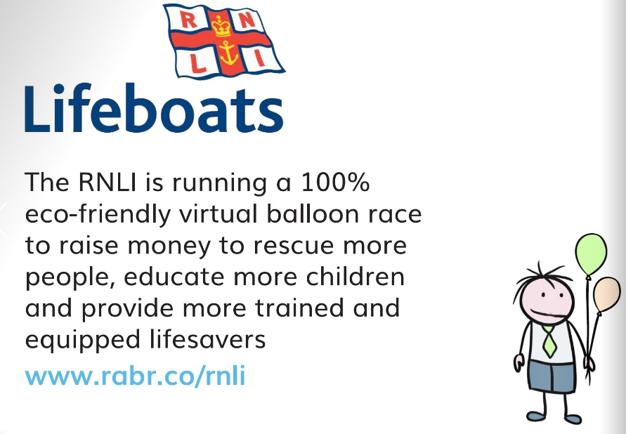Easter is here, RNLI Balloon racing, SSSI SUP Safari and the Wind Bunny is about!