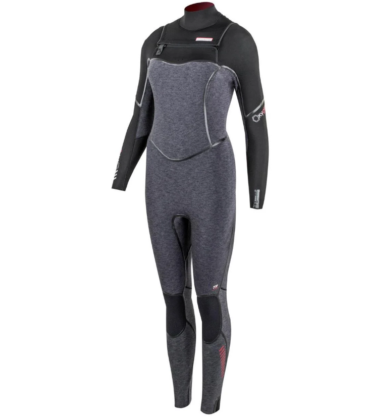 Am I dreaming this and is it a wetsuit for the lady?
