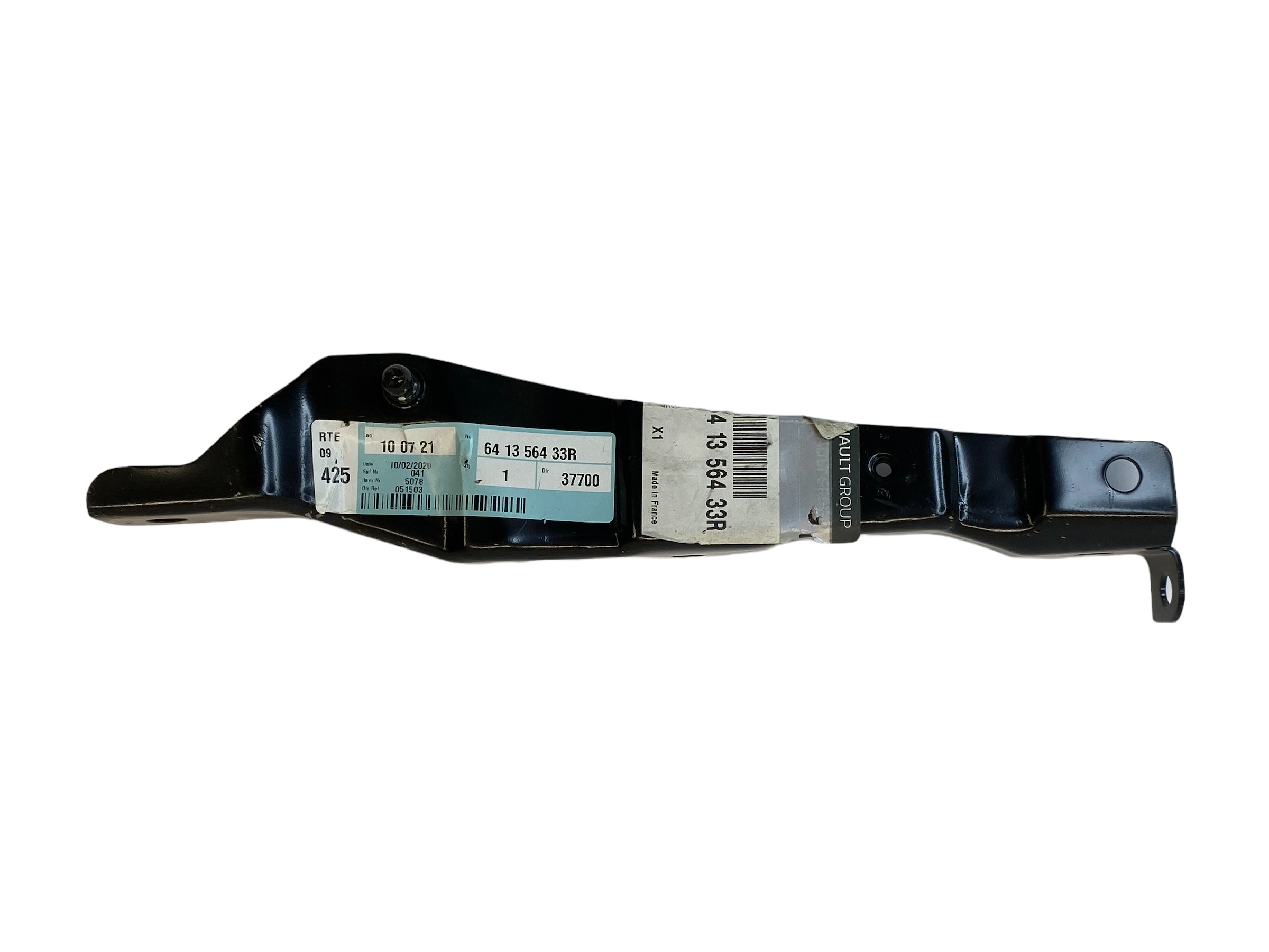 Support D'aile Gauche Pour Renault Clio 4 Phase 1 (1.5 DCI) - Réf. 641356433R, Occasion, 144000 Km
