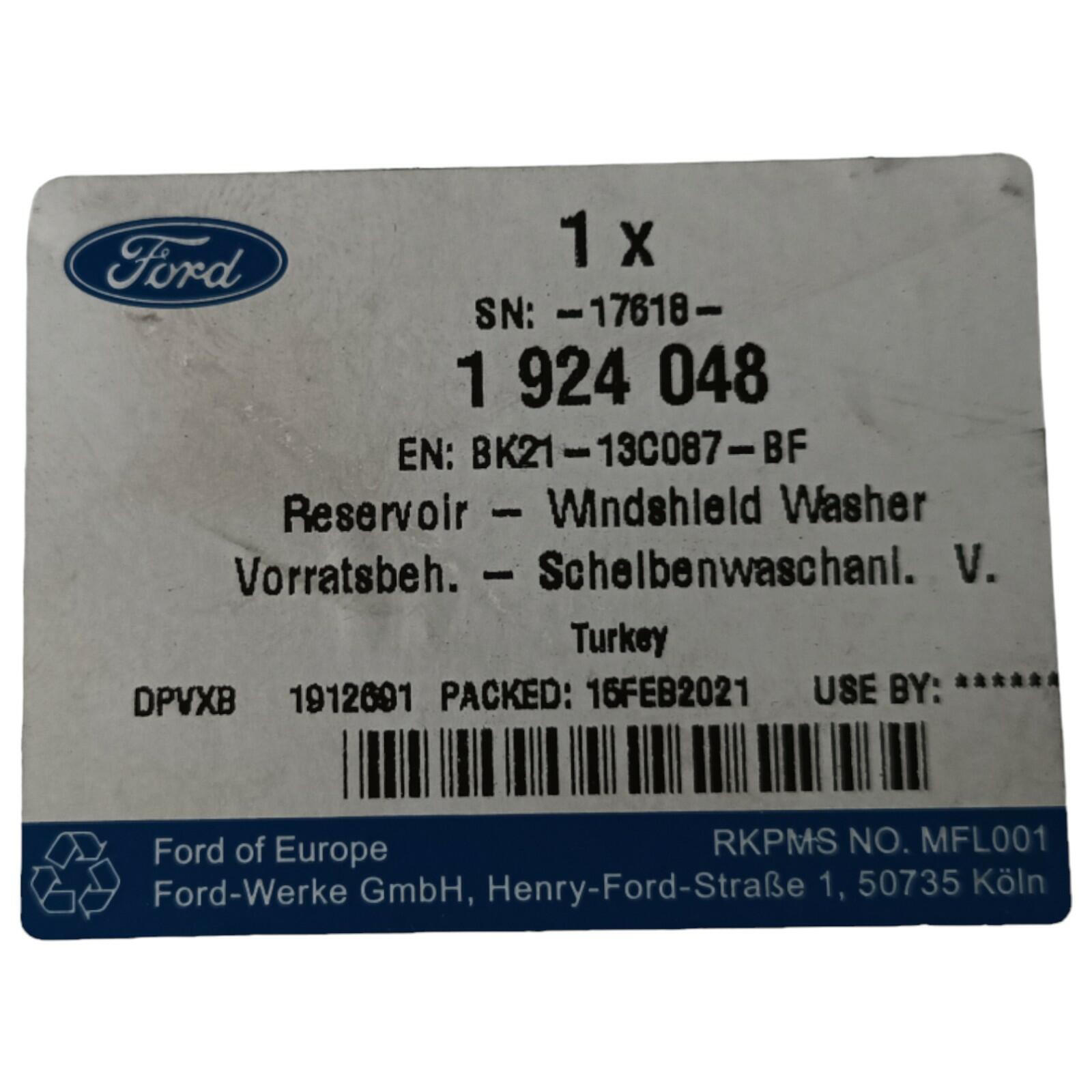 Ford OEM Windshield Washer Reservoir
