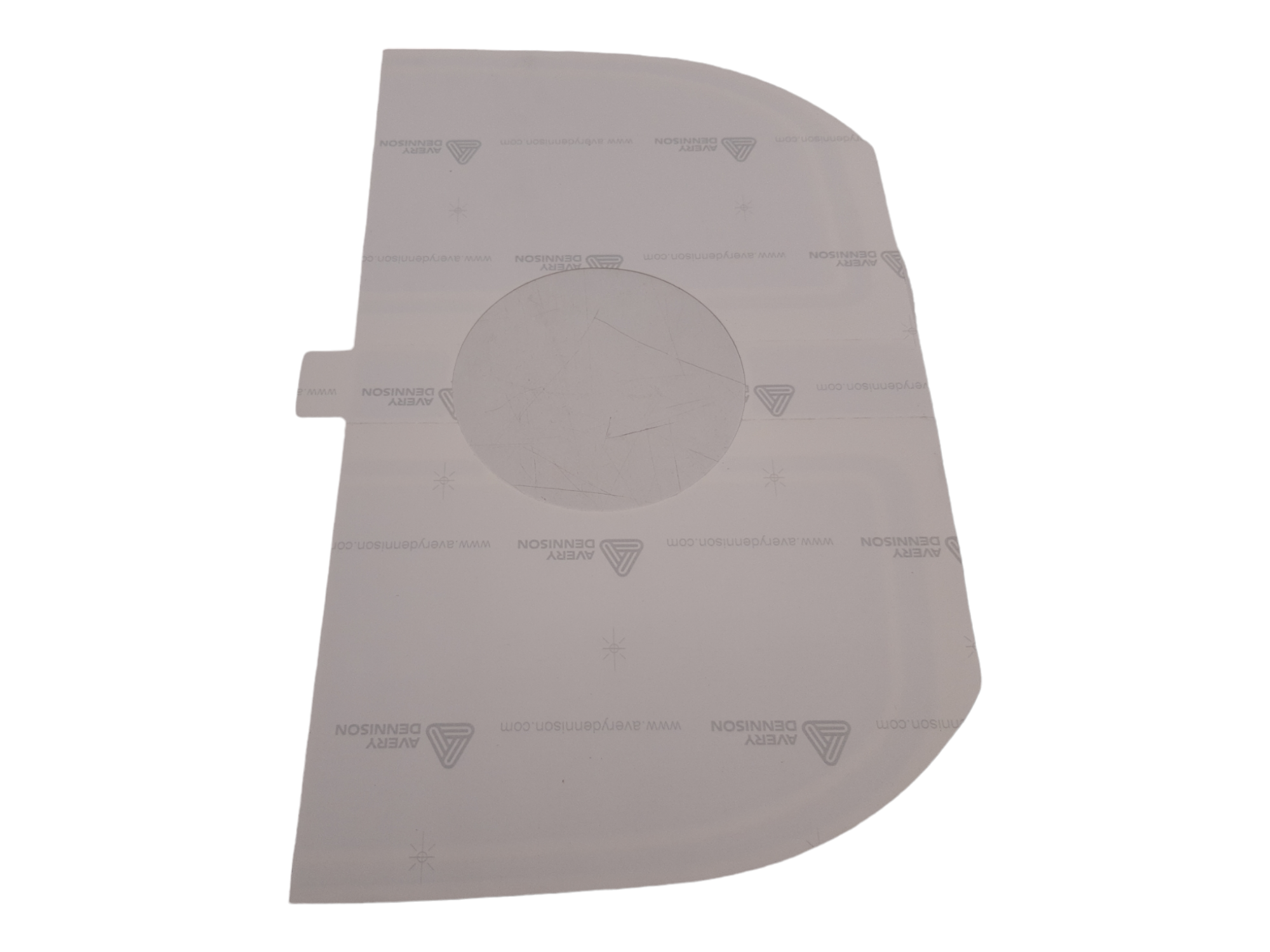 Vauxhall OEM Corsa E White Lower Tailgate Stipe Decal