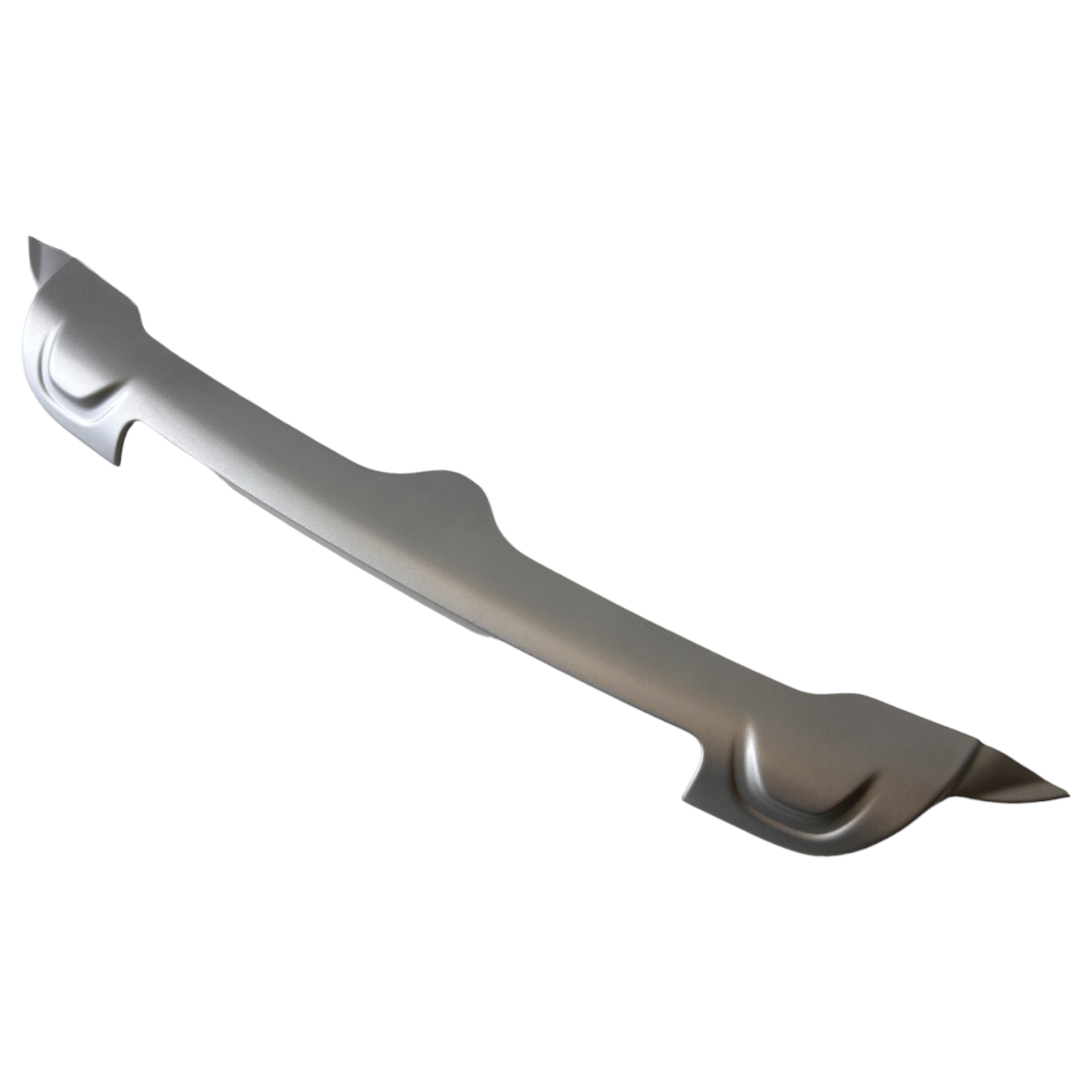 Genuine Renault Captur Front bumper trim (light grey) 8201385438