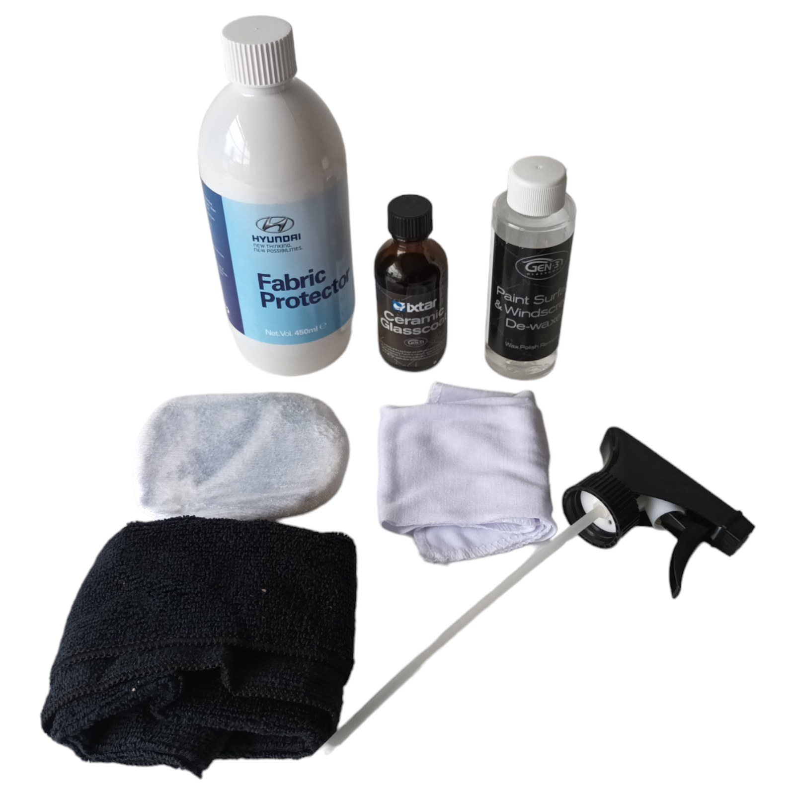 Genuine Hyundai G-3 Glasscoat car paint protection kit GFN3
