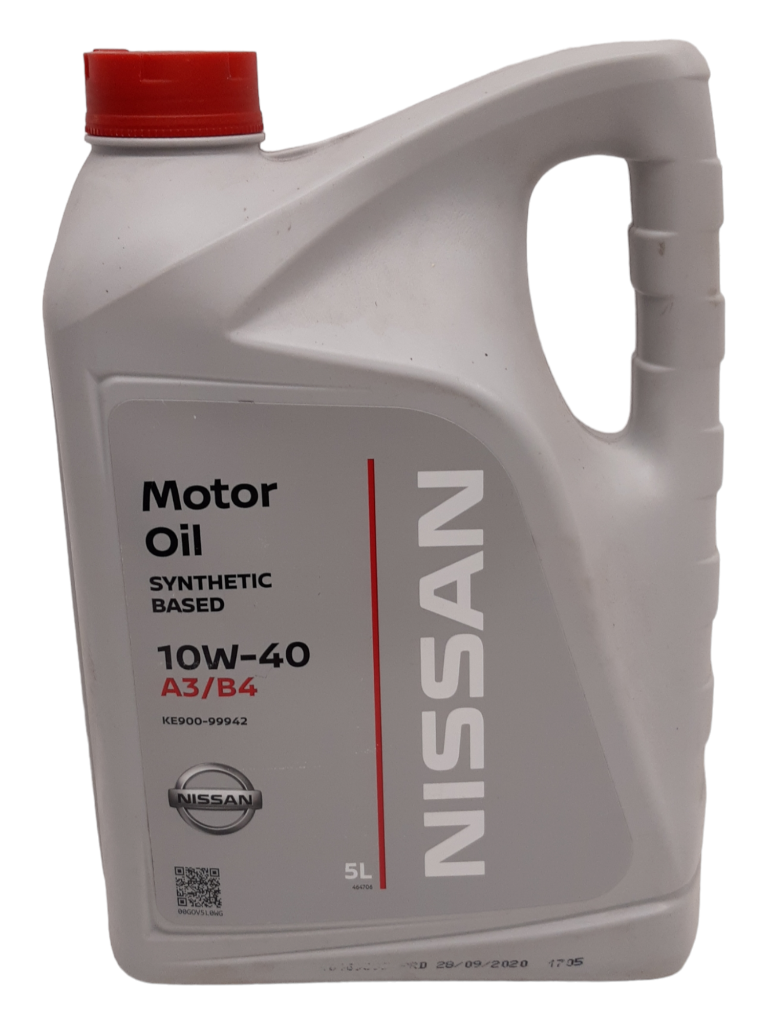 Genuine Nissan Motor oil synthetic based 10W-40 5L KE90099942