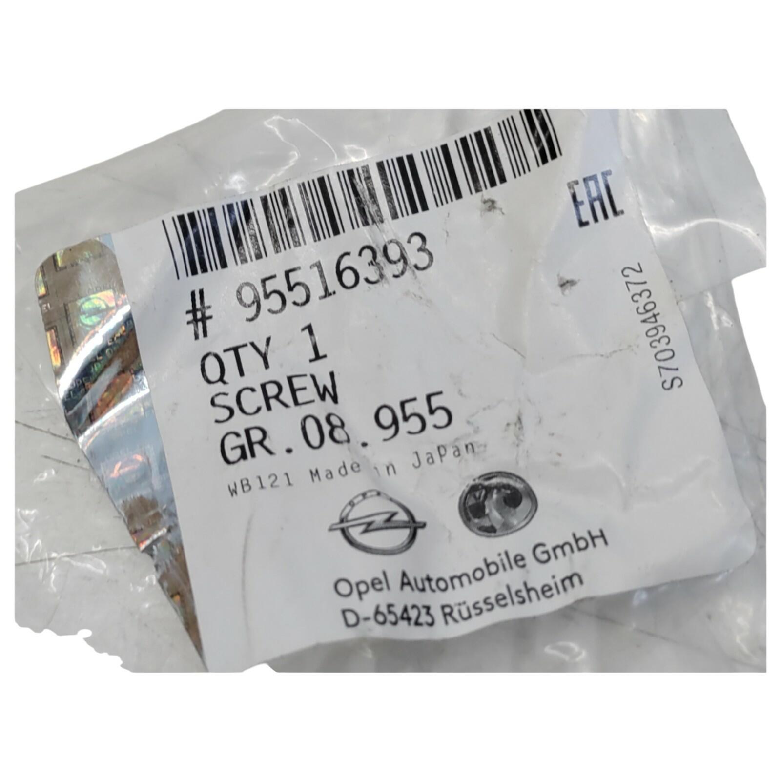 Genuine Vauxhall Flywheel Screw 95516393