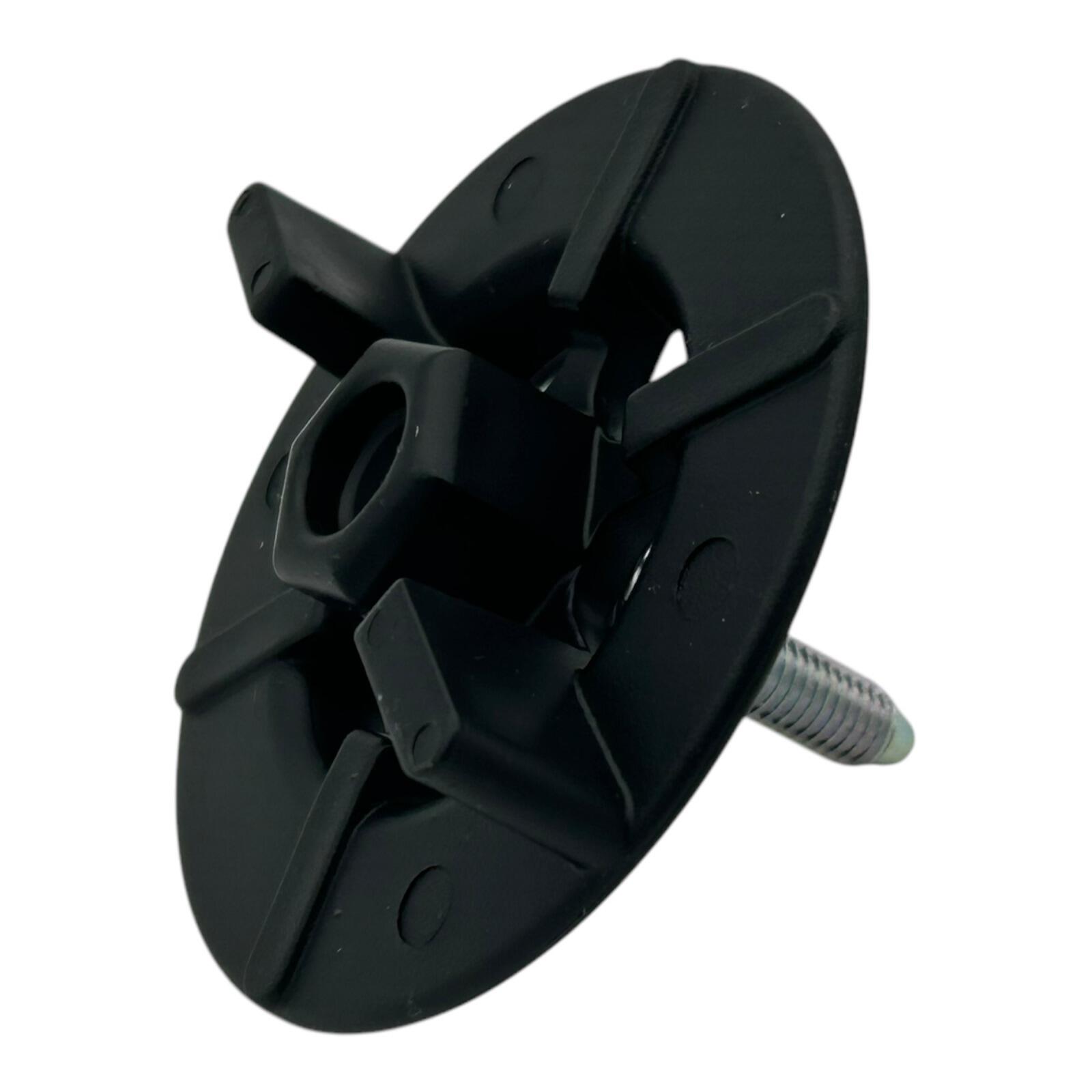 thumbnail interactive-video image 1 of Ironwalls Spare Tire Hold Down Clamp For Hyundai/Kia (2001-2013) – Black, Metal & Plastic, Replaces 62850-28510 1 of 3