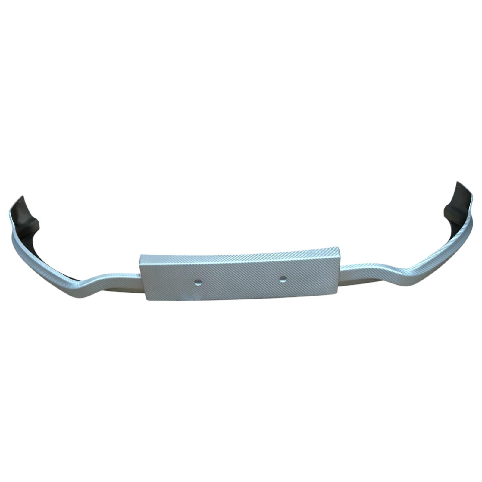Genuine Renault Lower front spoiler (carbon look) 7711434107