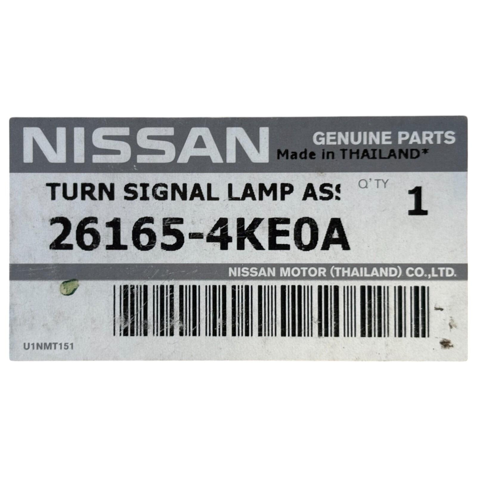 Genuine Nissan Left Hand Turn Signal Lamp - Nissan 261654KE0A – VIN Re