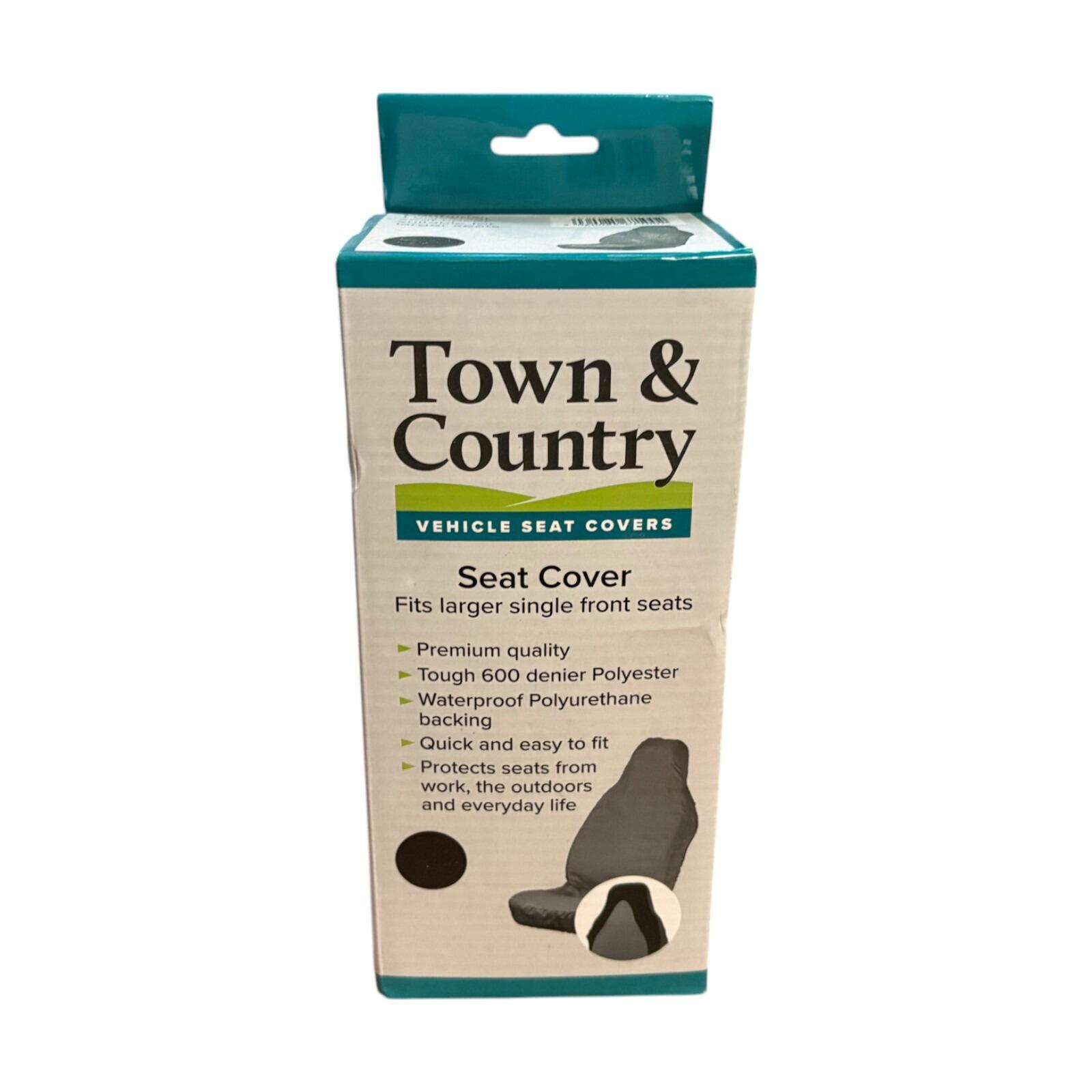 Town & Country Universal seat cover (for larger seats) in black 3DSFBLK