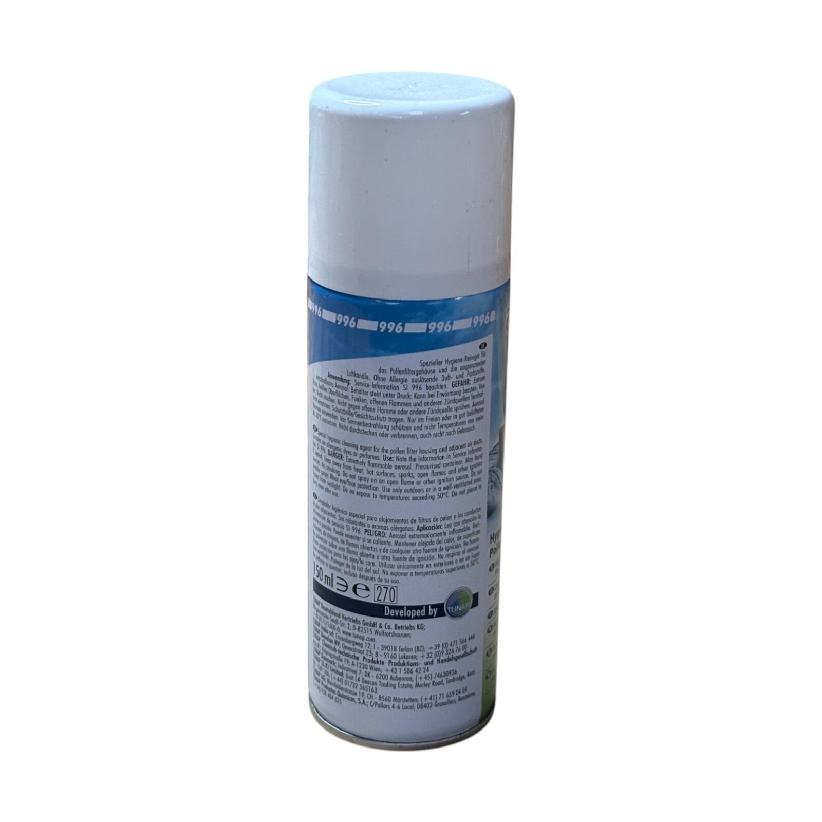 Tunap Aircowell Air con Pollen filter box hygienic cleaner (150ml) 996 - Close Up