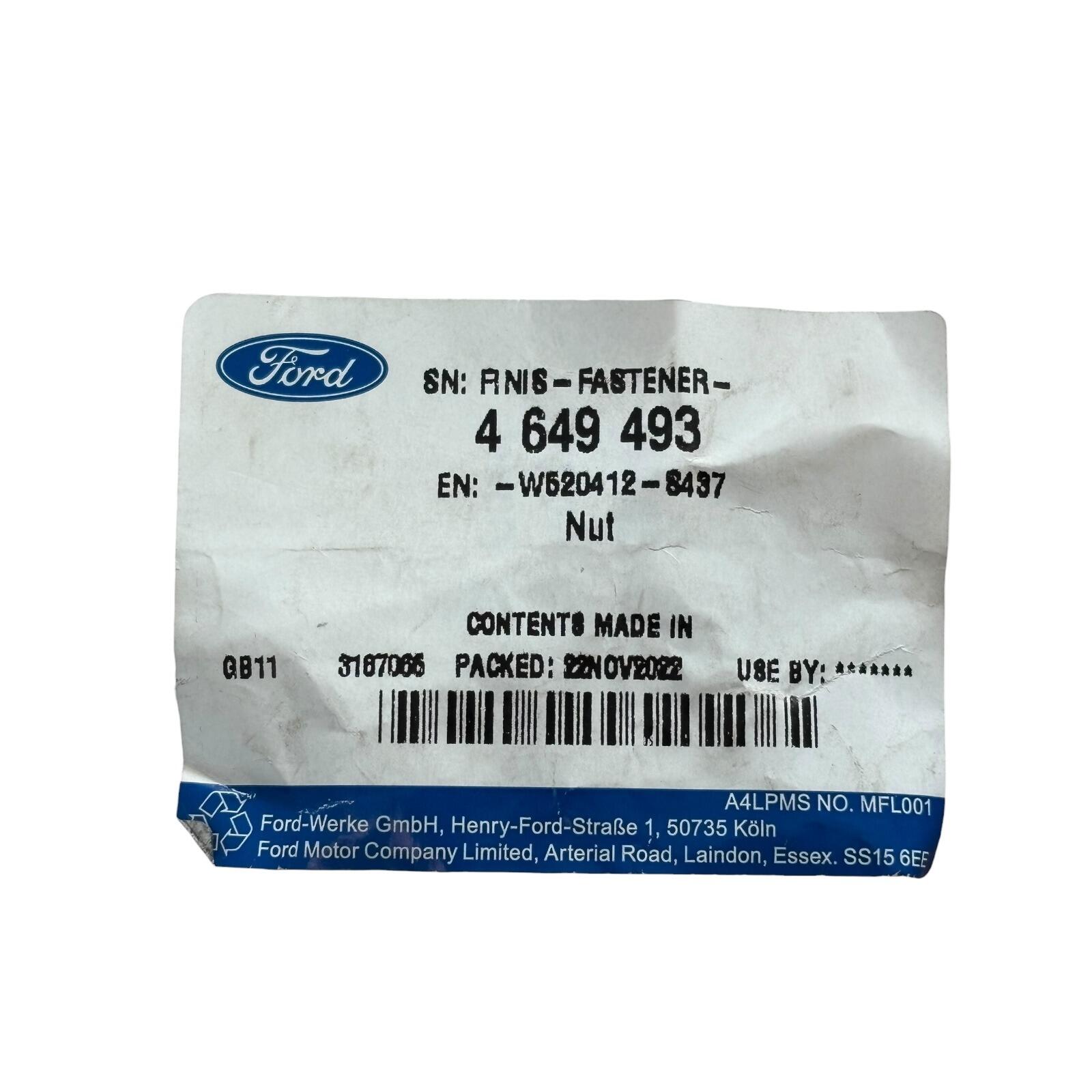 Ford EGR Nut M6