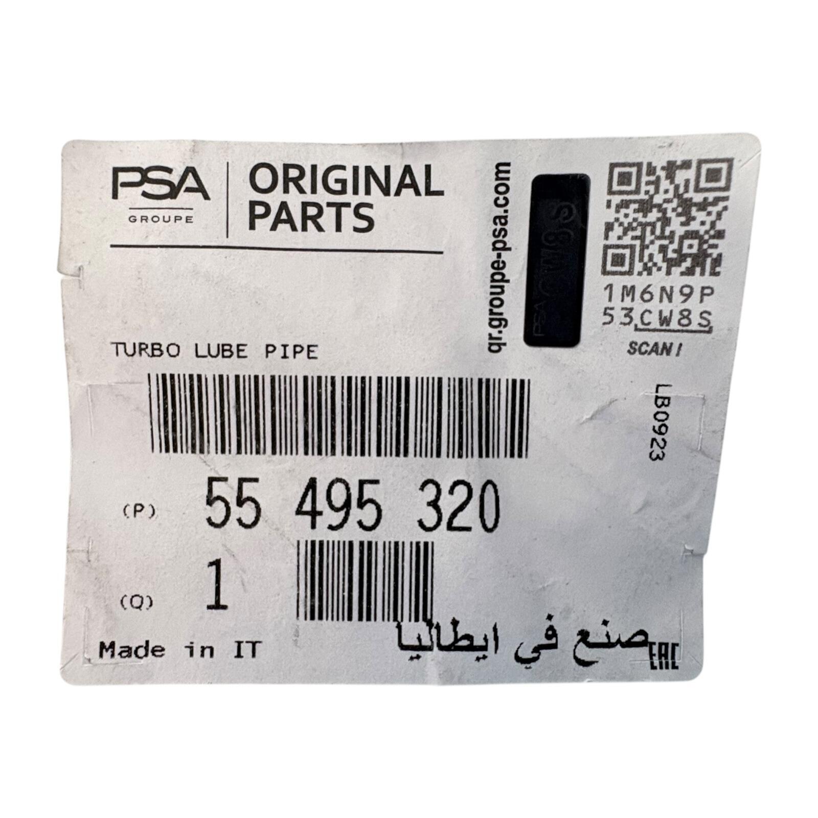 Land Rover Turbocharger Oil Feed Pipe LR073682 | Discovery Sport