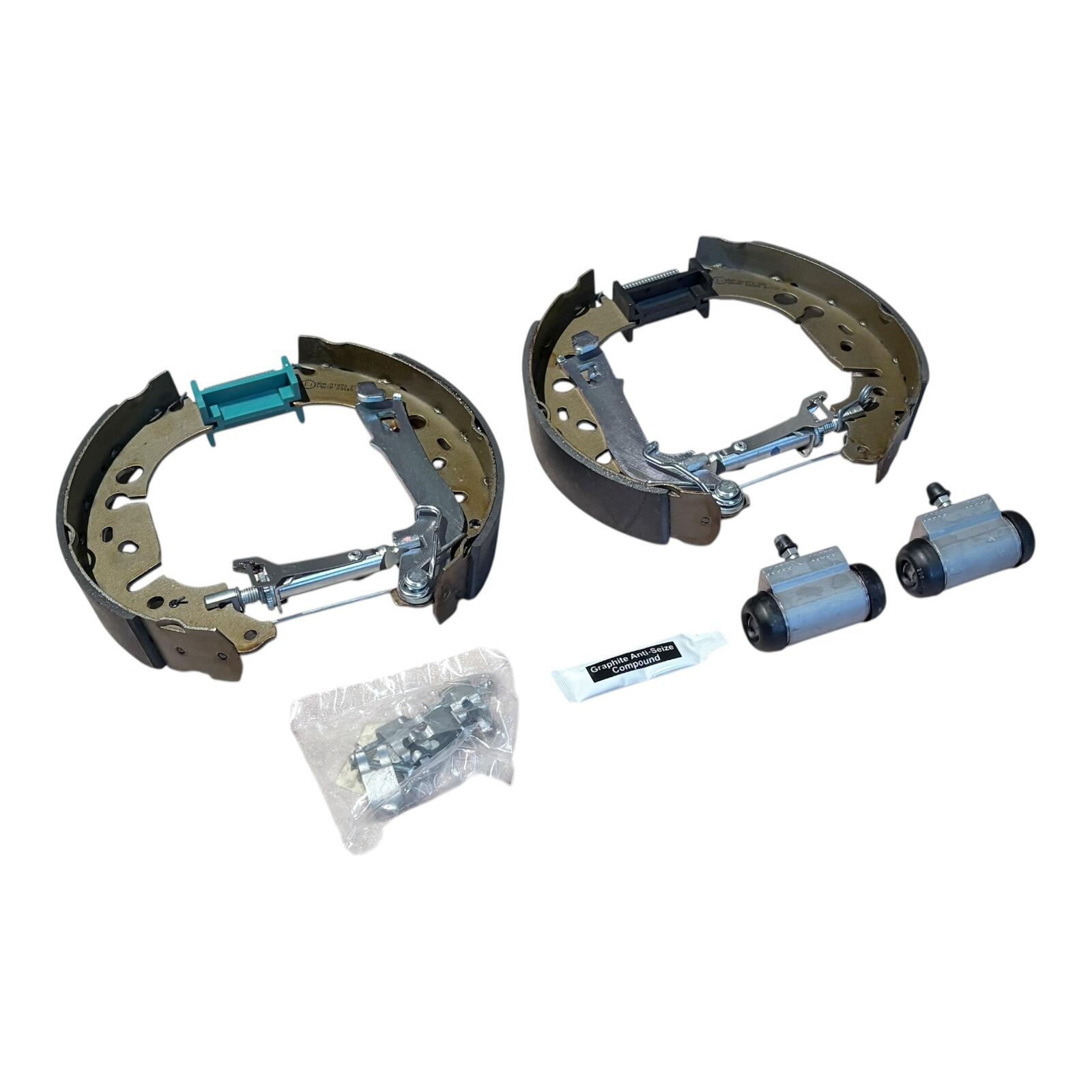 Eurorepar Rear Brake Shoe Kit fits Vauxhall Adam / Corsa D