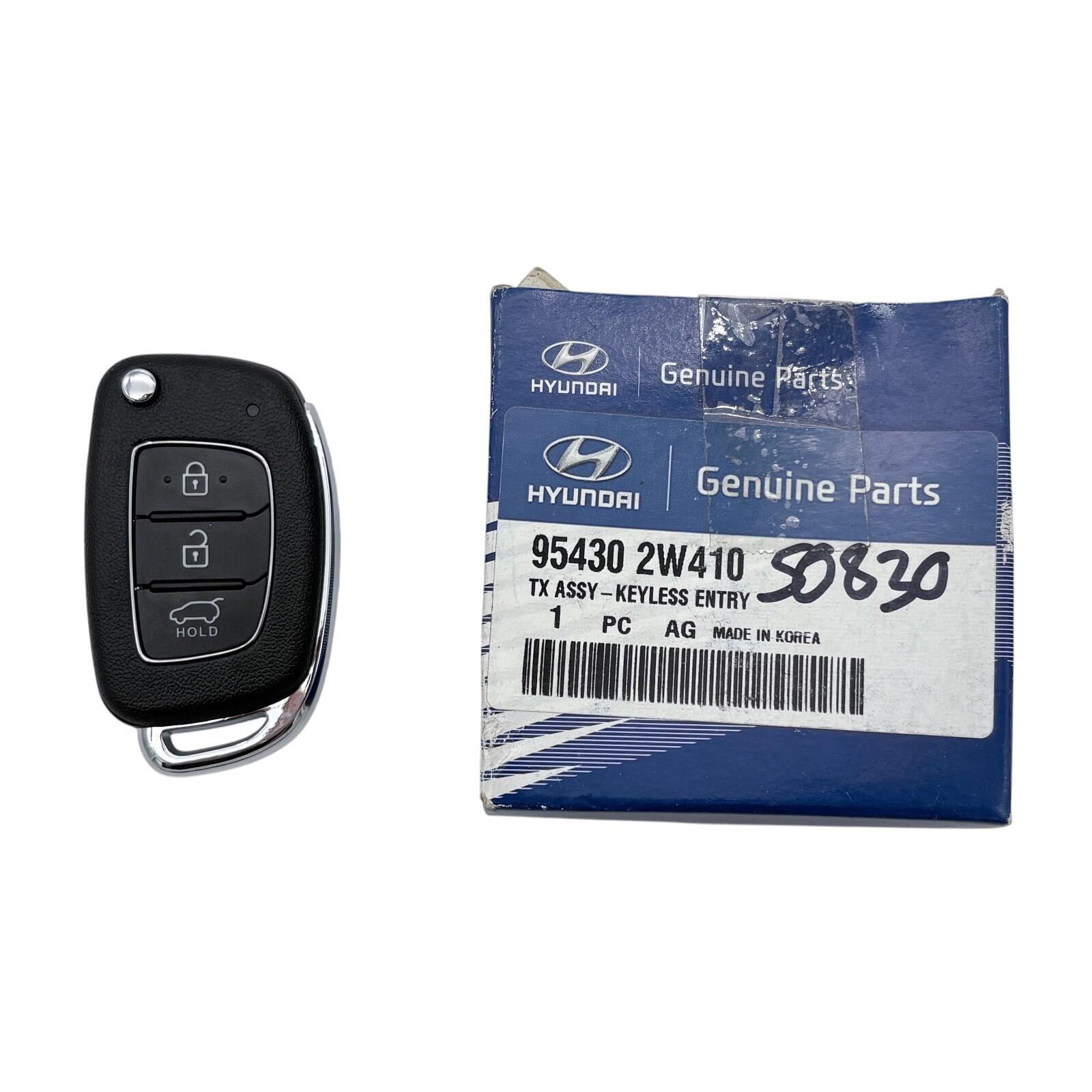 Factory-specification Hyundai Santa Fe (15) Keyless Entry Fob Assembly — part number 954302W410
