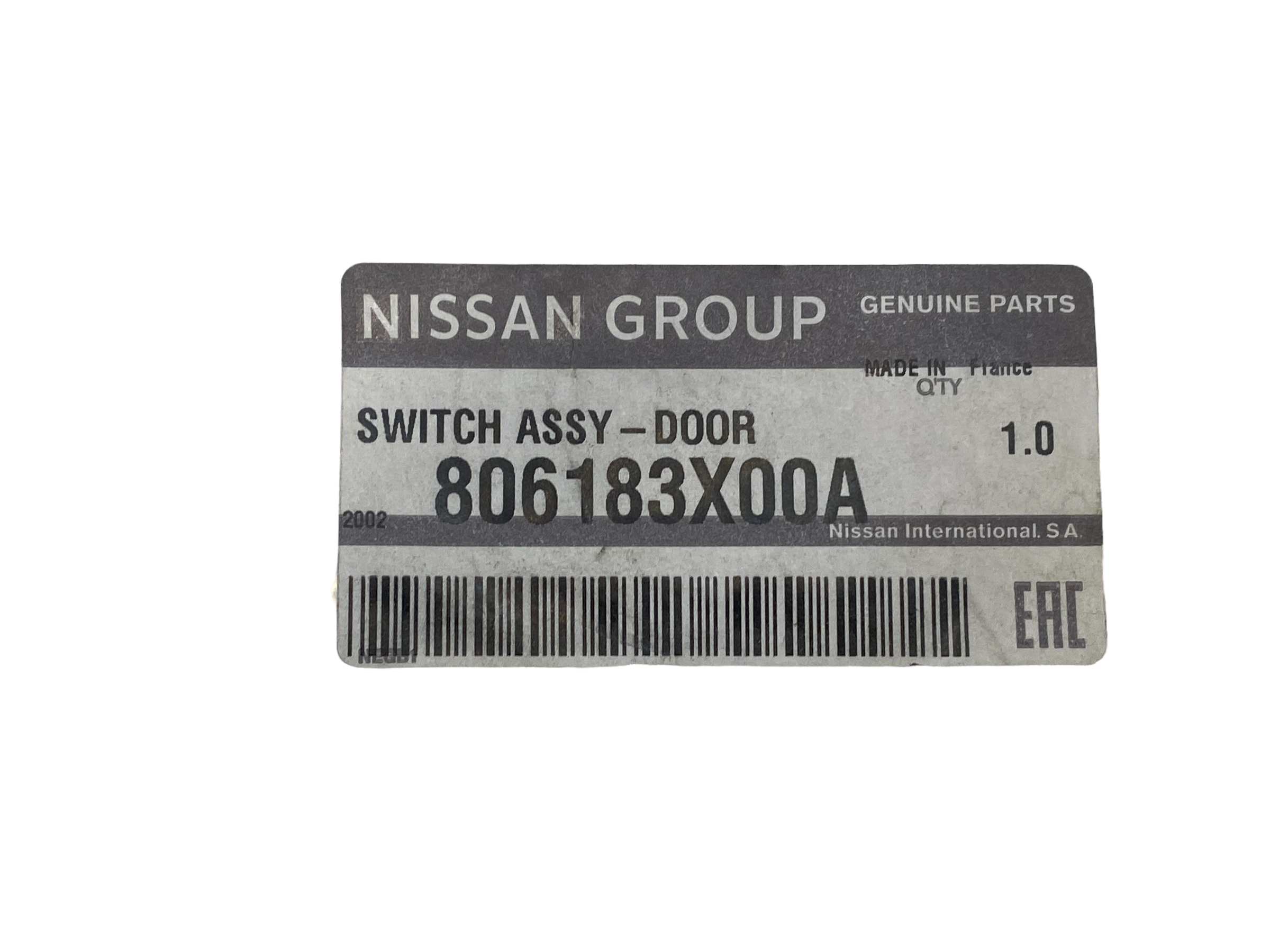 Nissan Pathfinder / Qashqai J10E Front Door Switch Assembly