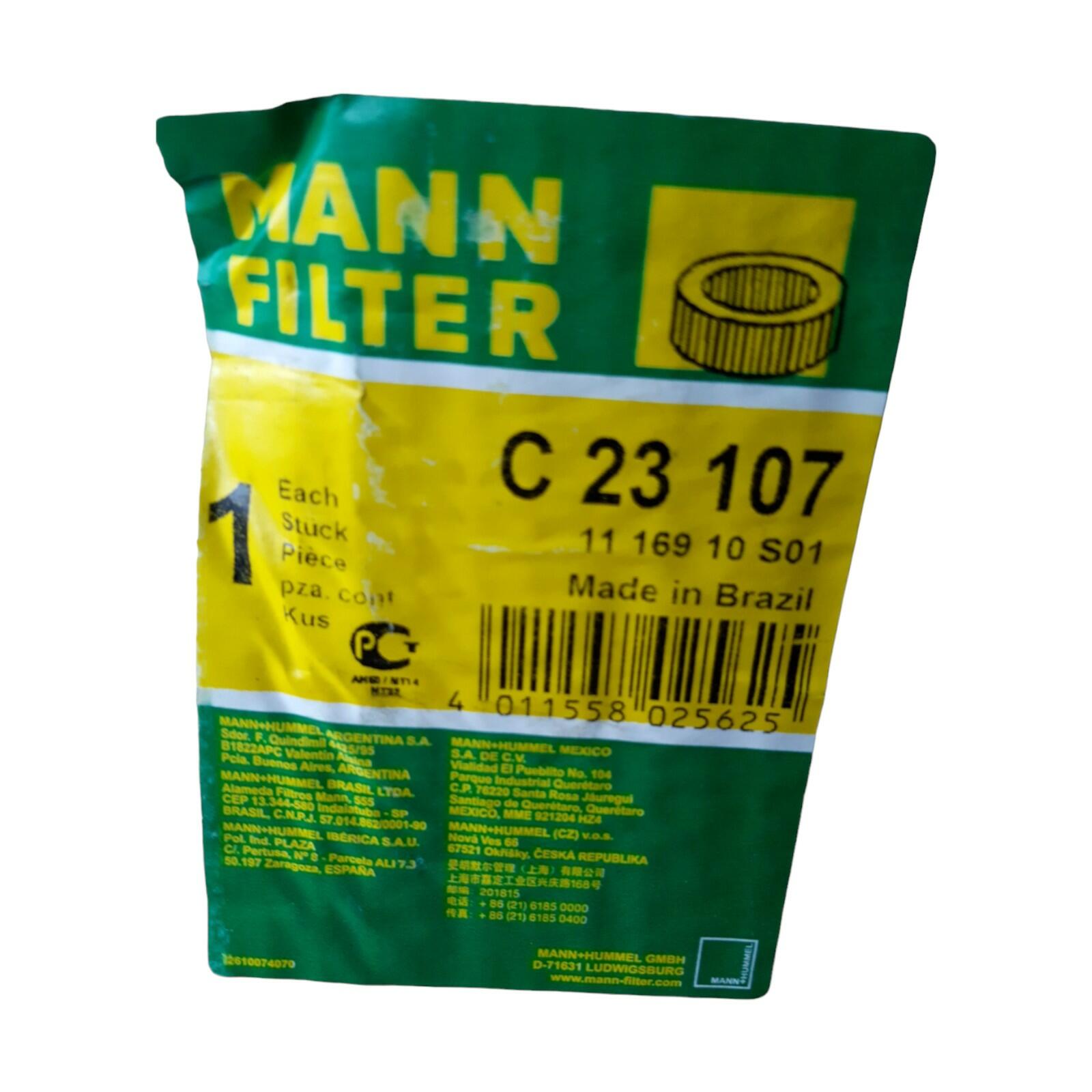 C 20 325/2 MANN-FILTER Piclon Filtro aria 198 mm, Cartuccia filtro