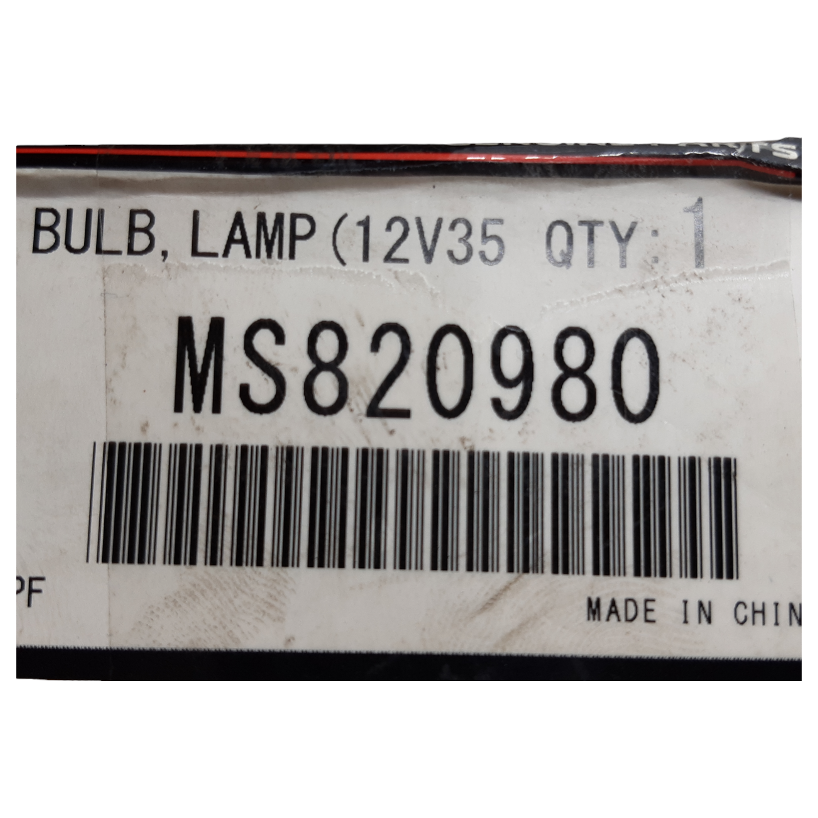 Genuine Mitsubishi Eclipse Cross Outlander Fog lamp bulb MS820980 – VI