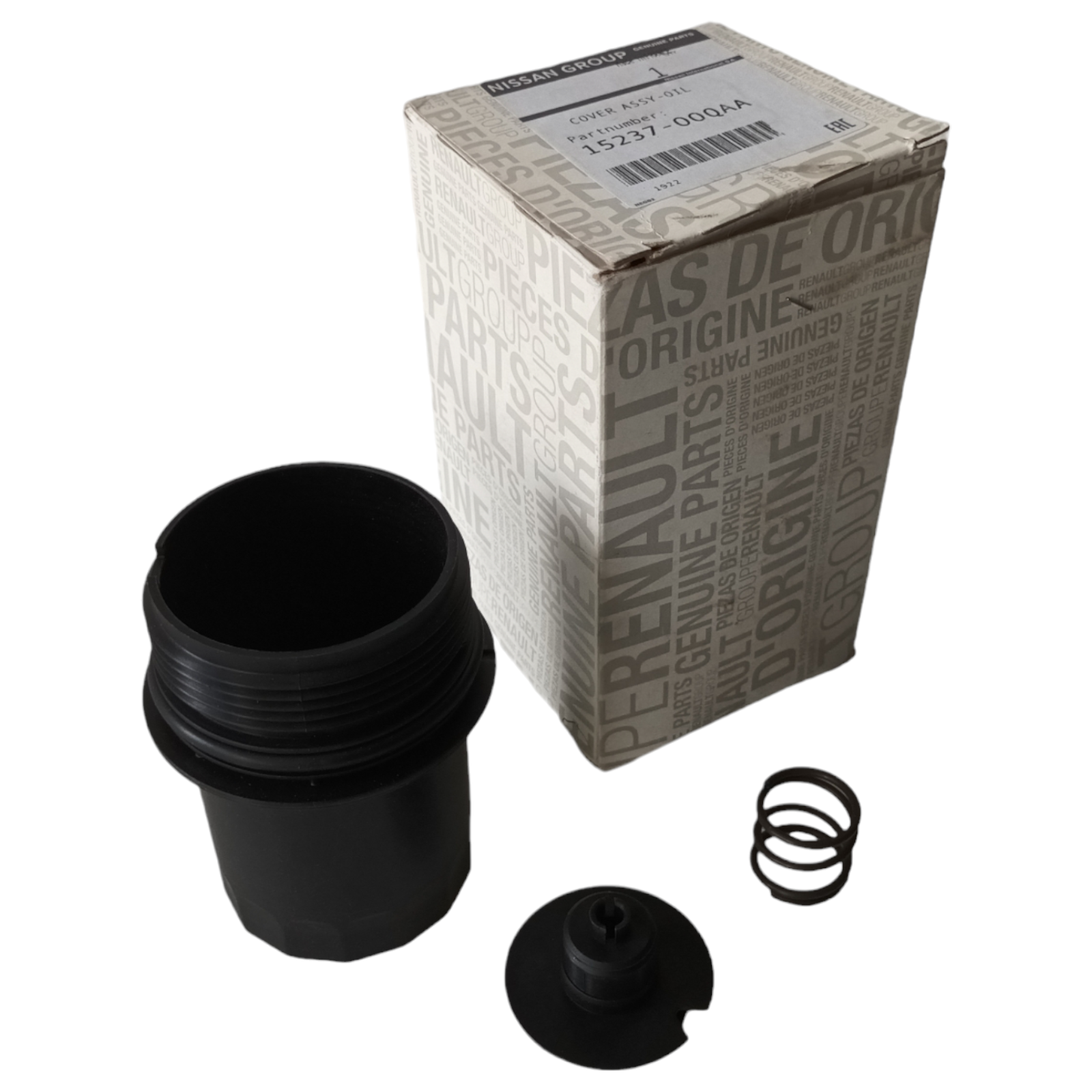 Genuine Nissan NV250 Oil filter cover assembly 1523700QAA – VIN Requir