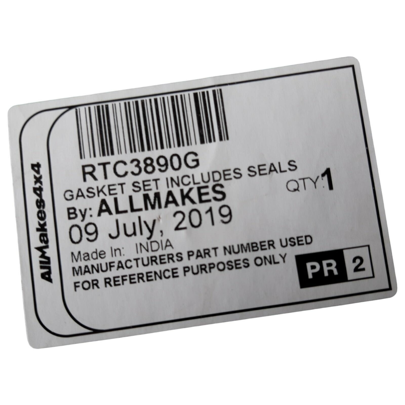 AllMakes4X4 Transfer Box Gasket Set for Defender Discovery and Range Rover Classic RTC3890G