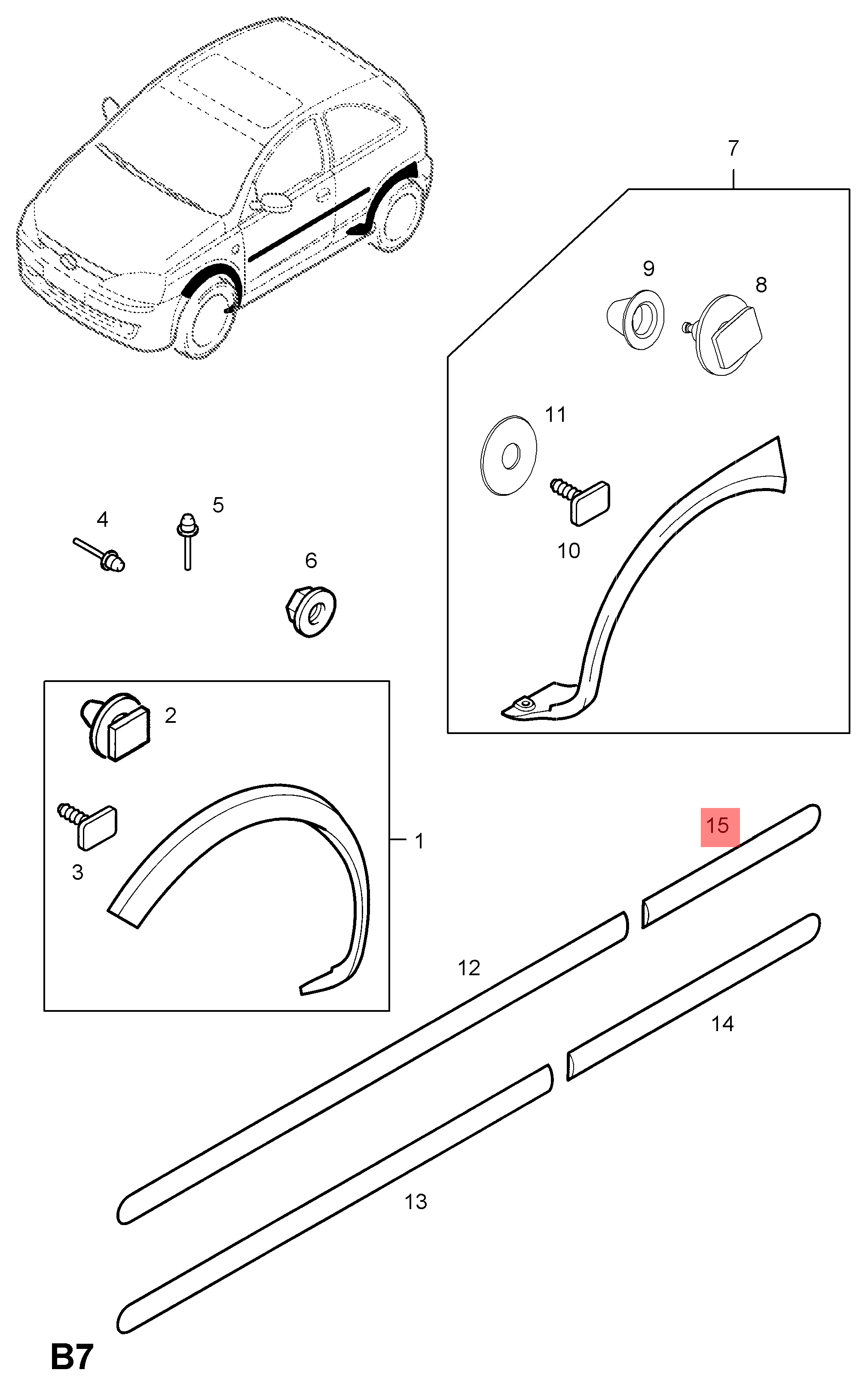 Pair Of Outer Door Sill Repair Panels For Vauxhall Combo & Corsa C 2000-2010 – 175cm, Left & Right, Made In Poland