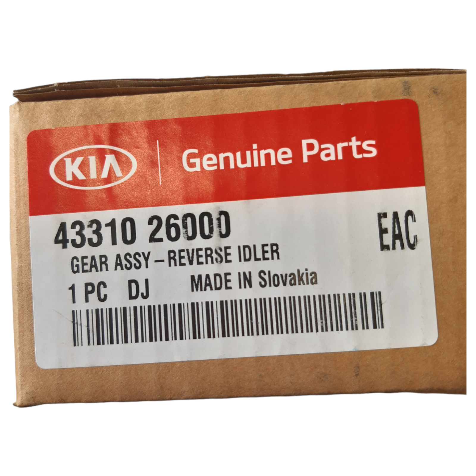 Genuine KIA Rio Soul Reverse idler gear assembly 4331026000