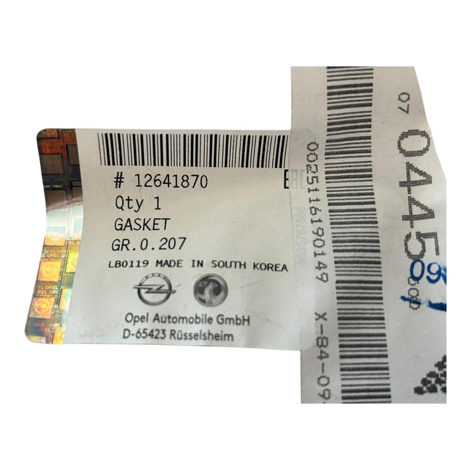 Genuine Vauxhall K CORSA E 1.0 1.4 OIL COOLER GASKET 12641870 – VIN Re
