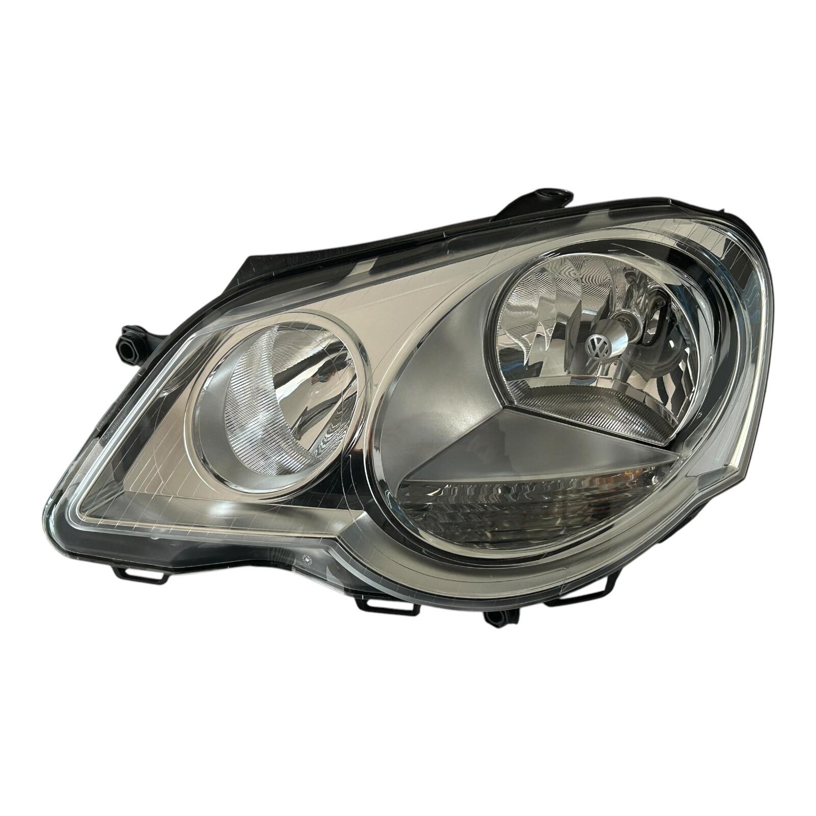 Genuine Volkswagen Polo LH NS (RHD) Headlamp assembly (halogen) 6Q2941007N