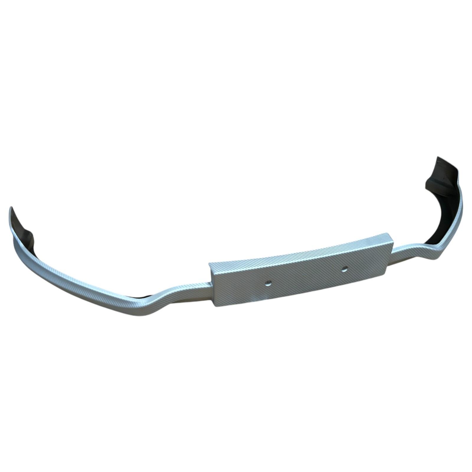 Genuine Renault Lower front spoiler (carbon look) 7711434107