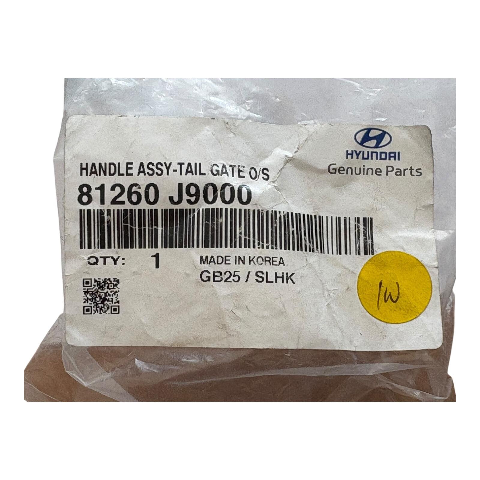 Genuine Hyundai Kona / Kauai (18) Tailgate handle switch (OS