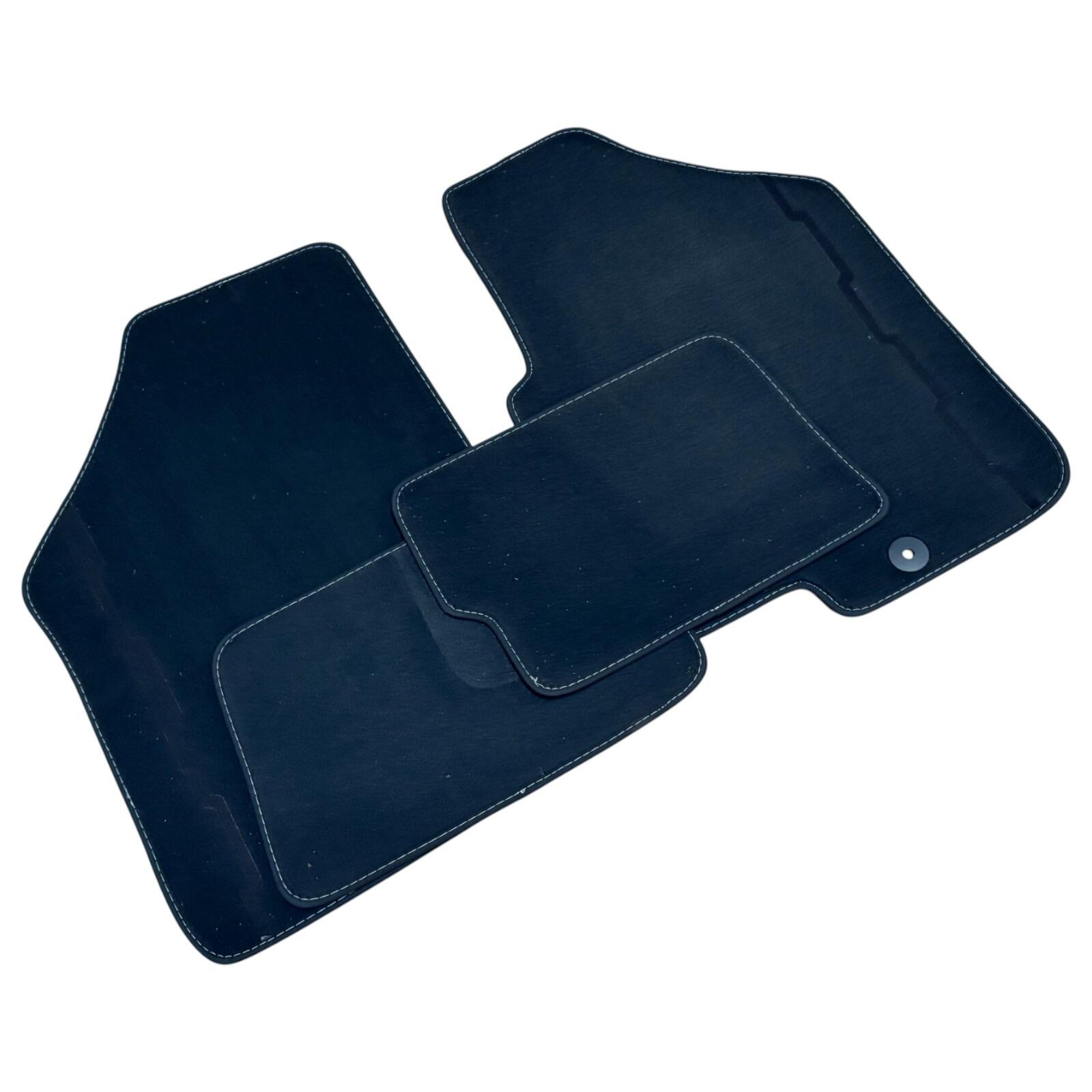 KIA OEM Striped Logo Velour Black Mat fits Soul