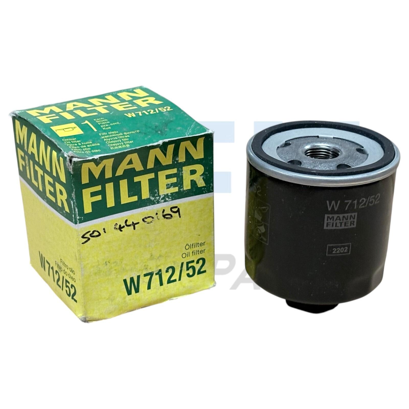 MANN Oil Filter - Close Up