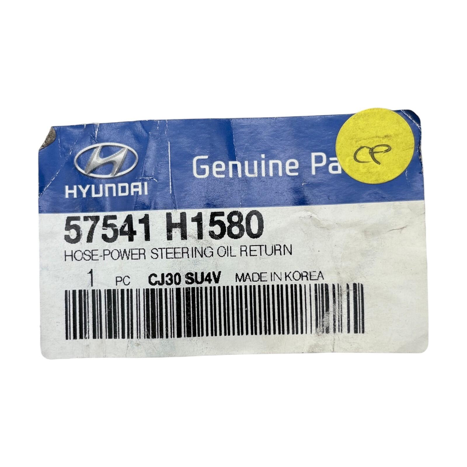 Genuine KIA / Hyundai Power steering Oil Return Hose — original equipment quality, MPN 57541H1580